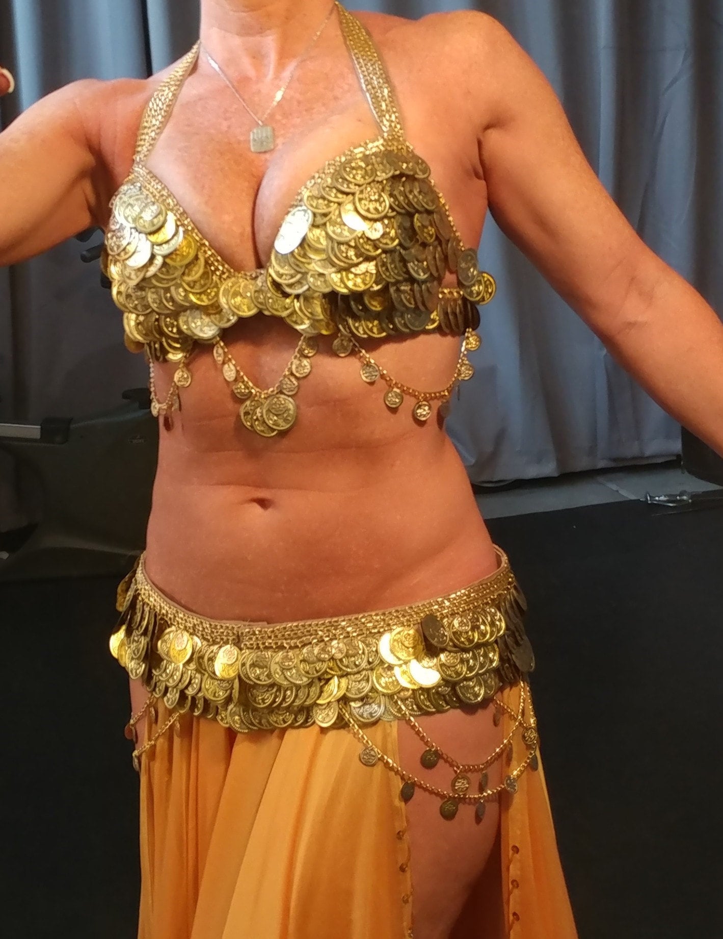 DIY Belly Dance Coin Costume Video Instructions